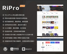 日主题RiPro6.3.8修复+扫除后门完美版,主题侧边栏添加加群小工具